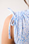 Cotton Alice Pointel Blue Gown Nightgown - 4