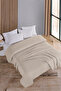Cotton Akel Ecru Multi-Purpose Bedspread Double - 200X230 cm