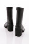Women's Heeled Boots Black Genuine Leather 581142453 - 3