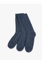 Cotton Blend - Set of 3 Minimal Patterned Socks