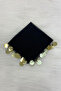 Black Gold Chiffon Halay Handkerchief 5 Pieces, Bride Groom Wedding Henna Circumcision Engagement Bride - 2