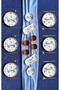 Blue Kitchen 14-Piece Breakfast Set for 6 People