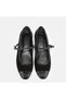 Big Number Genuine Leather Suede Ballet 41-42-43-44-Black Suede - 3