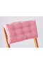 Bistro Kitchen Garden Chair Cushion with Backrest Pink (Cushion and Back Cushion) - 2