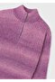 Girl's Knitted Sweater Lilac 7307 - 5