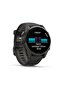 GARMIN FENIX 8 - 43 MM, AMOLED, SAPPHIRE CARBON GRAY DLC TITANIUM WITH BLACK/PEBBLE GRAY SILICONE - 3