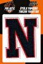 Black Plush Woven - Iron-Sticking, Punch Arma Letter, N Model