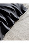 Vachel Double 100% Cotton Printed Satin Bed Sheet Pieces Duvet Cover Set - Anthracite - 6