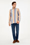 Men's Cobalt Blue Long Sleeve Shirt 50291243 -Vr045 - 4