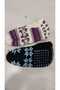 2 Pieces of Hand Knitted Five-Skewer Shoes/Handmade Booties/Dowry Booties/Knitting/Home Booties/Handmade - 2