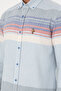 Men's Cobalt Blue Long Sleeve Shirt 50291255-Vr032 - 7