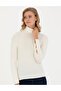 Ecru Extra Slim Fit Turtleneck Sweater 50276230-Vr019