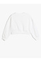 Christmas Themed Sweatshirt Long Sleeve Cat Print Crew Neck - 2