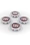 Chrome-Red 43mm Original Type Wheel Hub