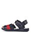 Şiringenç Navy Blue White Red Comfort Boys' Sandals - 2