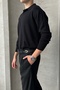 Men's Cotton Polo Collar Oversize Knitwear Sweater - 4