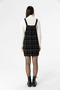Women's Front Pocket Detailed Mini Tweed Salopet Cty-Şim- 245332 - 5
