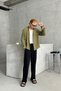 Men's Elastic Waist Baggy Fit Linen Trousers - 2