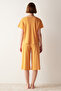 Capri-Pyjama-Set Flora Orange Gelb - 5