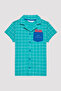 Boy's Snacks Buttoned Multicolor Pajamas Set - 2