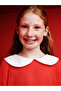 Girl's Wide Collar Thermal Pajama Set - 2