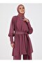 Dusty Rose Tunic and Trousers Evening Dress Set - 2