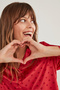Satin Hearts Pajama Set - 4