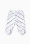 100% Cotton Baby 5-Piece Hospital Discharge Set Memphis Triangle Gray - White - 4