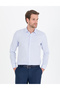 Light Blue Slim Fit Long Sleeve Shirt 50269449-Vr003