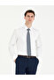 White Slim Fit Long Sleeve Classic Shirt 50268185-Vr013 - 3