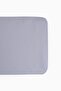 Baby Elastic Sheet 60x120 cm Patternless Gray
