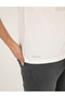 Ecru Slim Fit Printed Crew Neck T-Shirt 50263922-VR019 - 7