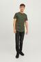 Jack&Jones Khaki Crew Neck Tee - Ss Noos 12113648