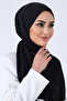 Asian Shawl Black (a Delicate, Non-Ironing, Comfortable Fabric for Special and Everyday Use) - 3