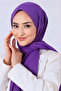 Asian Shawl Purple (a Thin, Delicate, Non-Ironing Fabric That Is Comfortable and Suitable for Special and Everyday Use) - 3