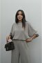 Beige Claire Modal Tracksuit Set - 2