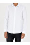 White Slim Fit Long Sleeve Shirt 50277396-Vr013 - 6
