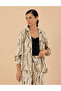Cream Regular Fit Long Sleeve Satin Shirt 50275629-Vr071 - 3