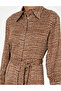Brown Regular Fit Woven Dress 50284059 -Vr029 - 7