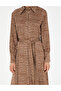 Brown Regular Fit Woven Dress 50284059 -Vr029 - 6
