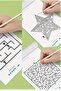 192 Pattern Concentration Maze Tutorial Book, Student Thinking Development Attention Game Puzzle Intelligence - 5