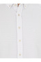 Beige Slim Fit Long Sleeve Shirt 50289388-Vr011 - 7