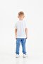 Planet Printed Boy's T-Shirt Top and Bottom Tracksuit Set - 4