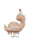 Retro Dinosaur 7 Year Old Balloon Set Bohemian Colors Dinosaur Theme Birthday Balloon Retro Balloon Set - 3