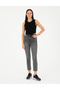 Anthracite Mom High Waist Fit Jean Trousers 50284091-Vr006 - 3