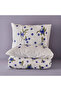 100% Cotton Ranforce Blueberry King Size Duvet Cover Set (240X220 cm) - 4