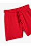 Basic Shorts with Tie Waist Cotton - 5