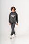 Brklyn 1985 Printed Hooded Boy's Bottom-Top Tracksuit Set - 4
