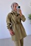 Design Collar Scuba Suit - Oil Green - 6