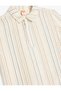 Short sleeve button detailed cotton shirt - 3